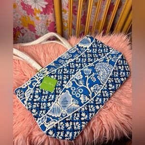 Vera Bradley Blue Lagoon Tote